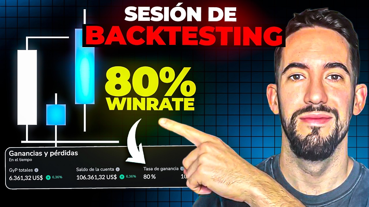 Esta Estrategia MECÁNICA Aparece Todos los Días (+80% Winrate Comprobado) | Sesion de Backtesting