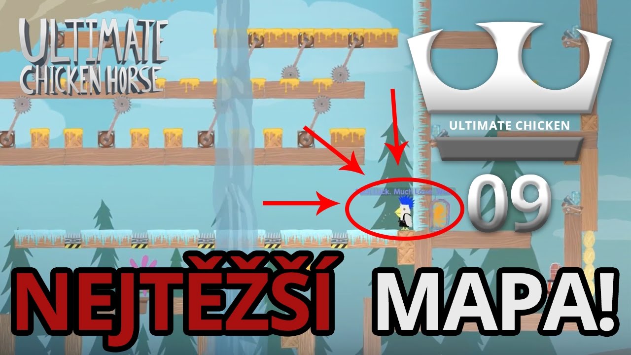 Jirka, GEJMR, Marwex Hraje - Ultimate Chicken Horse 09 - Ach ta kuše