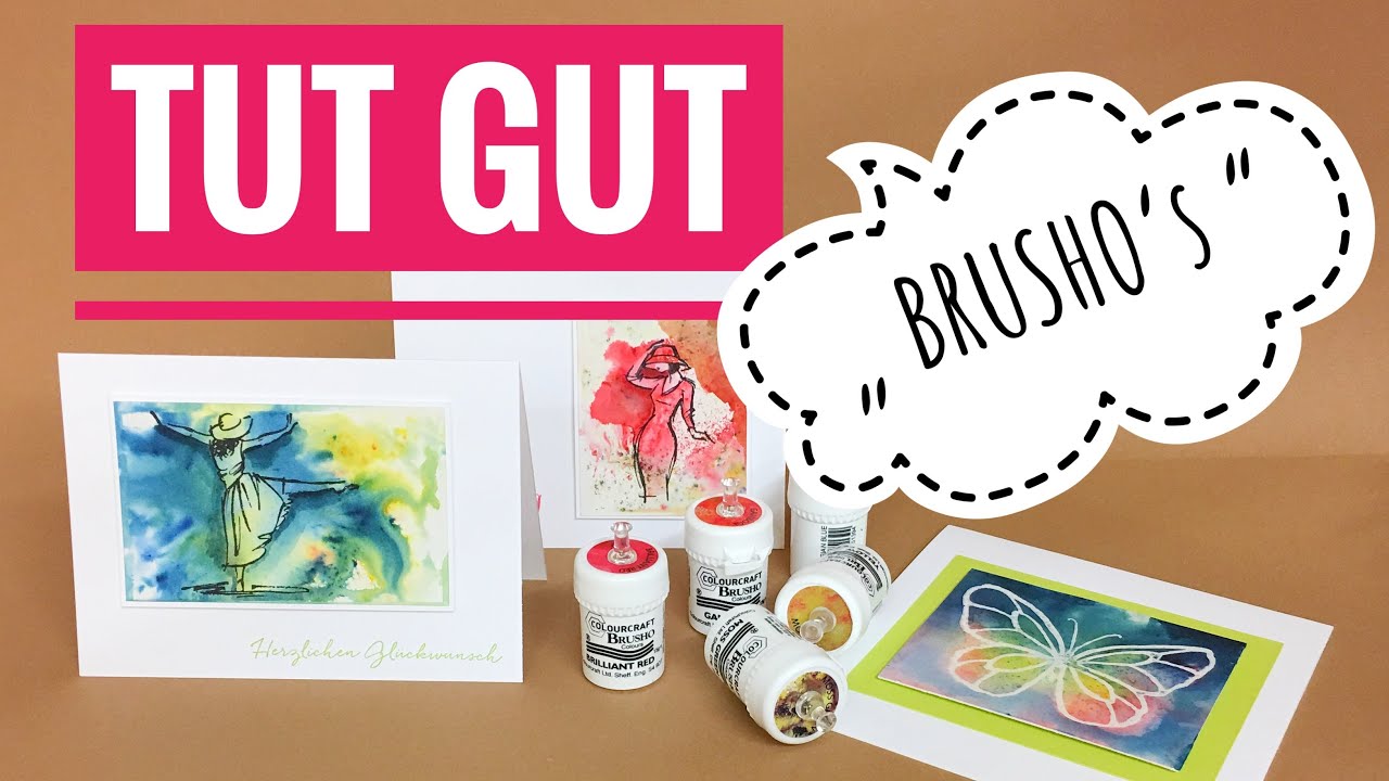 TuT gut - Brusho Crystal Farben by Stampin Up