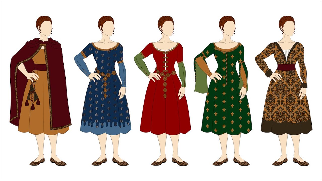 Medieval Historybounding: Designing a (Modern/Medieval) Capsule Wardrobe Based on Historical Fashion