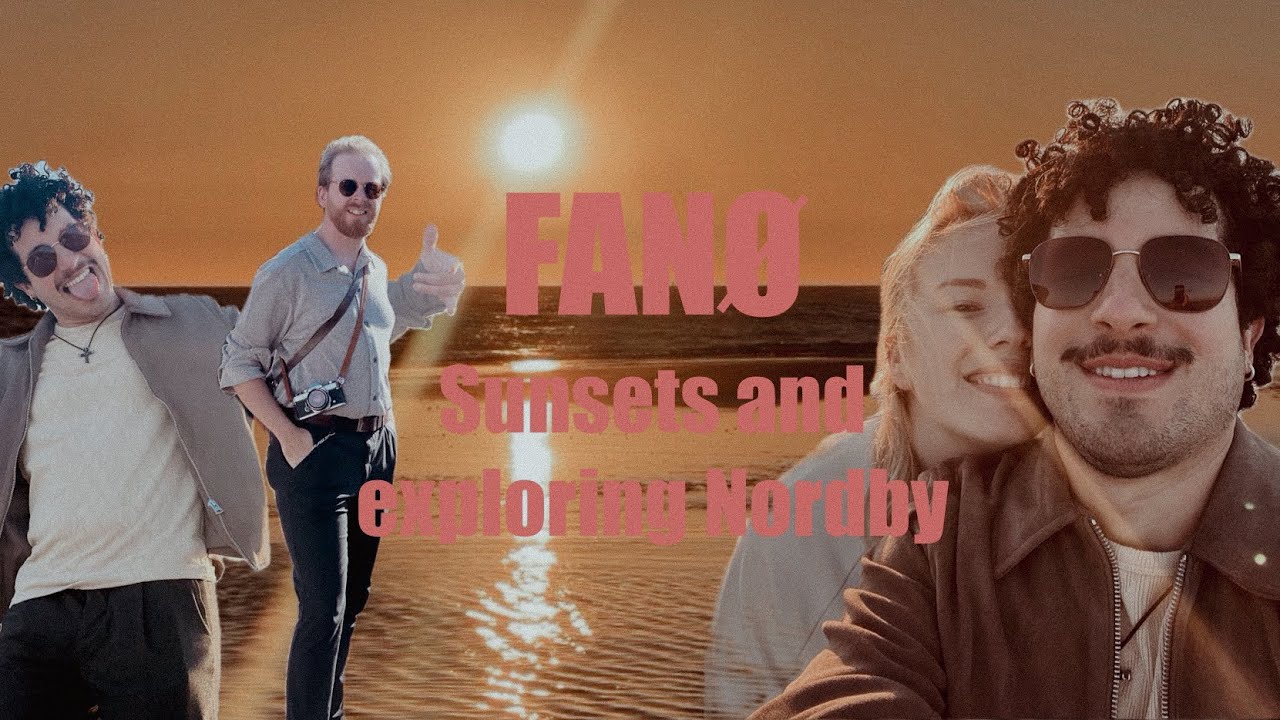 Fanø Vlog Pt. 1 | Exploring Nordby, Bunker Tour & Sunset at the Beach 🌅