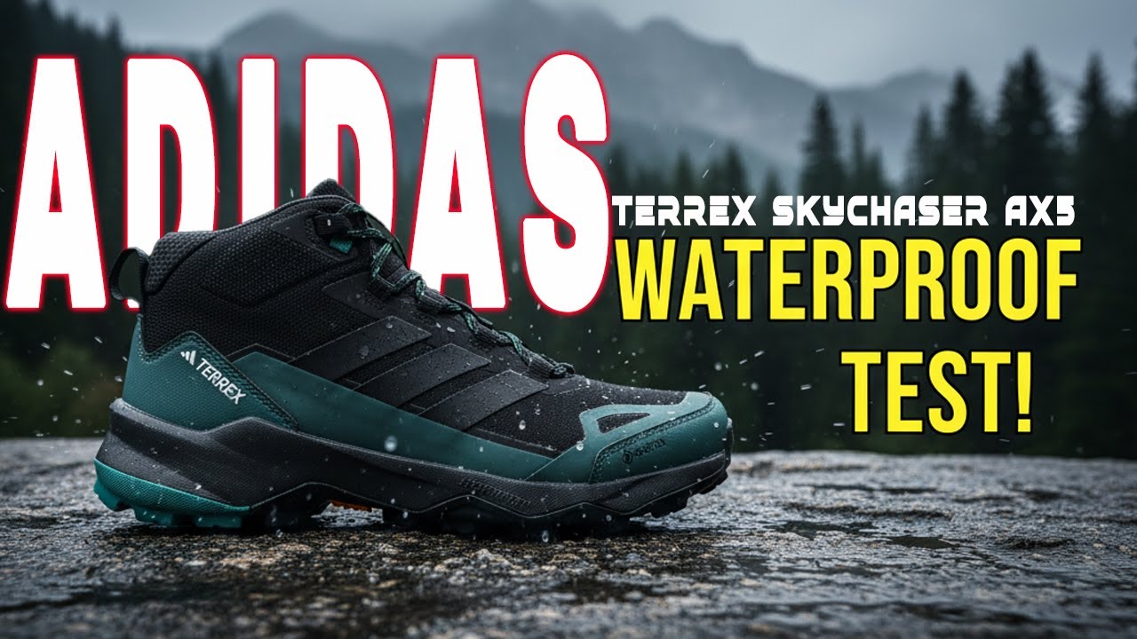 Обзор Adidas Terrex Skychaser AX5 Mid GTX | Лучшие водонепроницаемые кроссовки для походов для му...