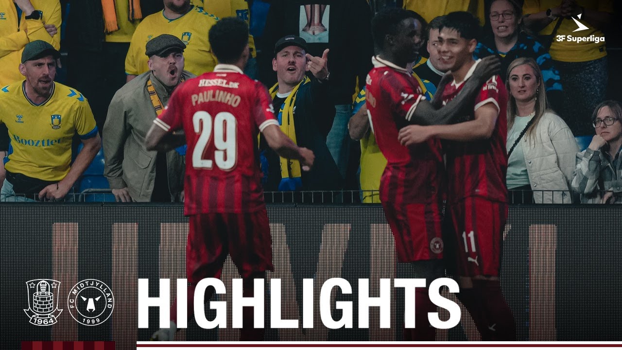 SEN SEJR! 🔥| Brøndby 1-3 FCM | Highlights 25/26