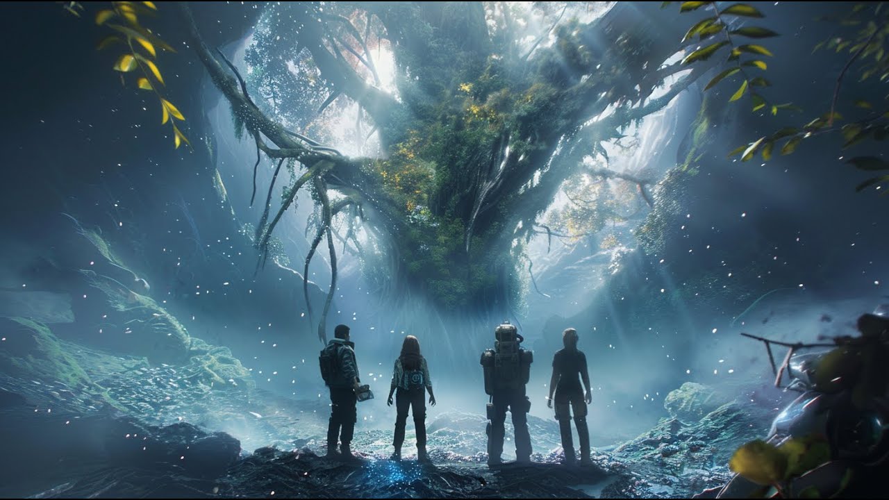 Alien Queen Watches a Human Pilot Crash Into the Forbidden Forest and Free an Imprisoned Goddess