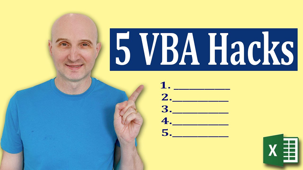 5 VBA-хаков, которые каждый должен знать в 2021 году