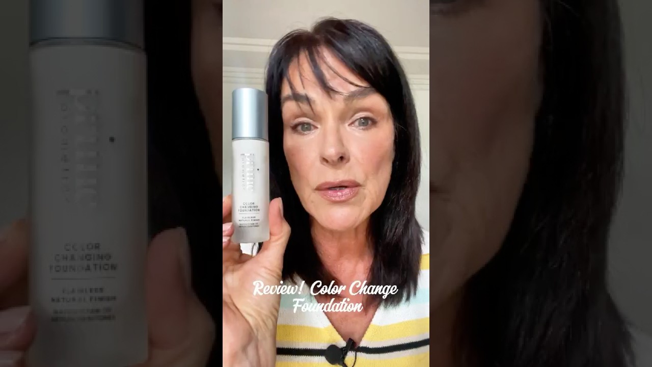 Color Change Foundation Review!  @PrimePrometics   #proaging #makeupover60  #over50makeup  #makeup
