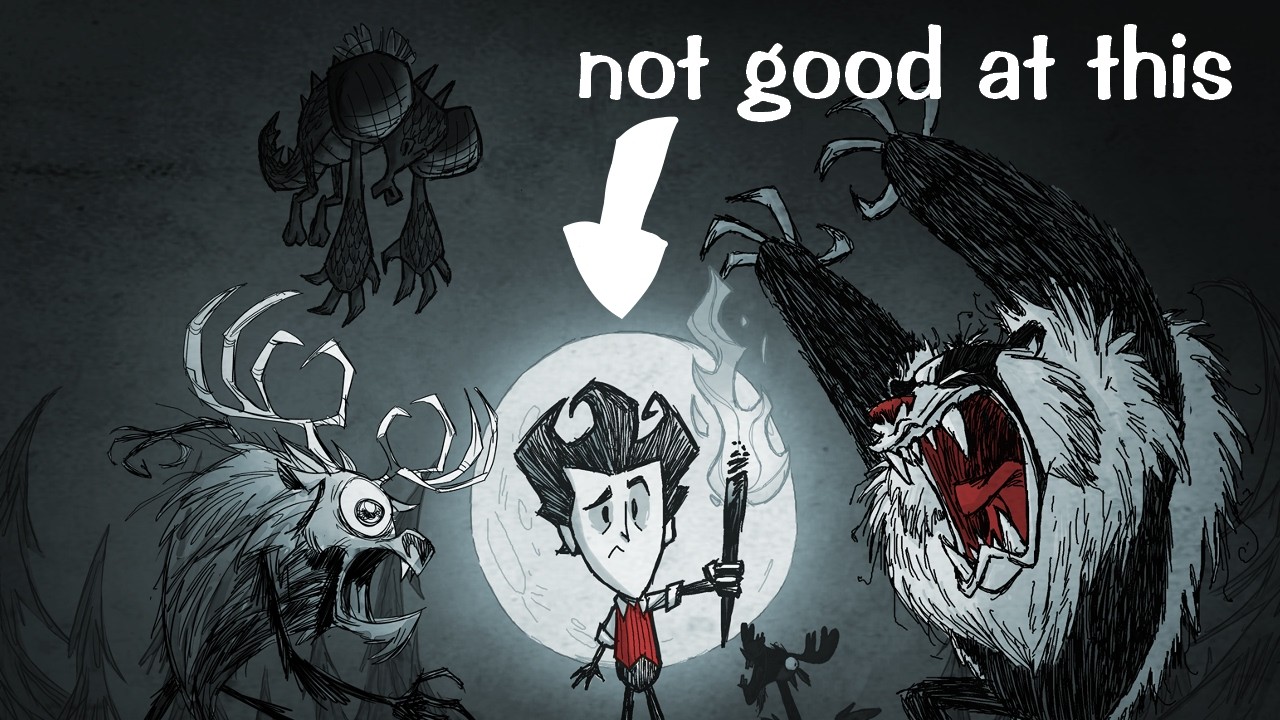 4 Idiots Play Don't Starve Together and fail... + Overwatch???