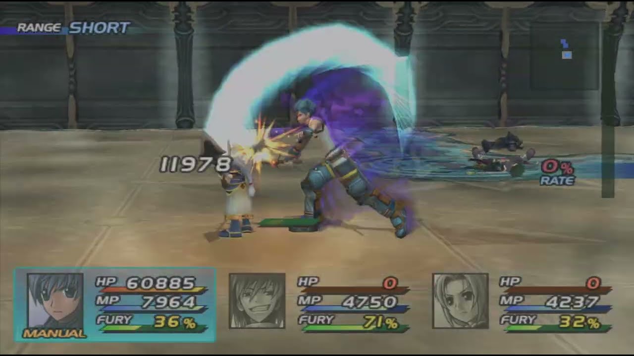 Star Ocean: Till The End Of Time - Lenneth Boss Fight