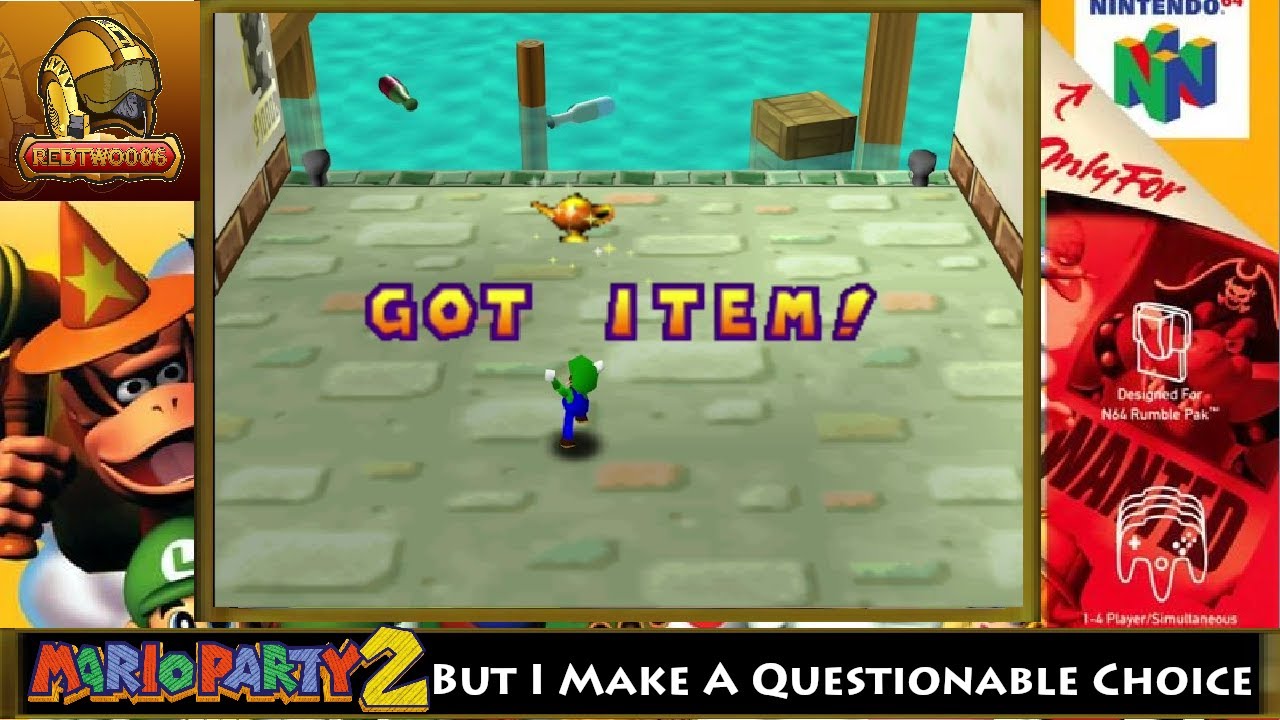 Mario Party 2 But I Make A Questionable Choice - Pirate Land Pt 3
