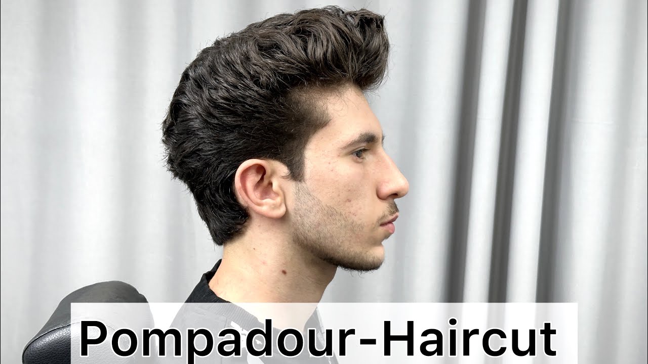 Pompadour Haircut Step by Step✅ (Easy Method) | Barber ASMR Tutorial