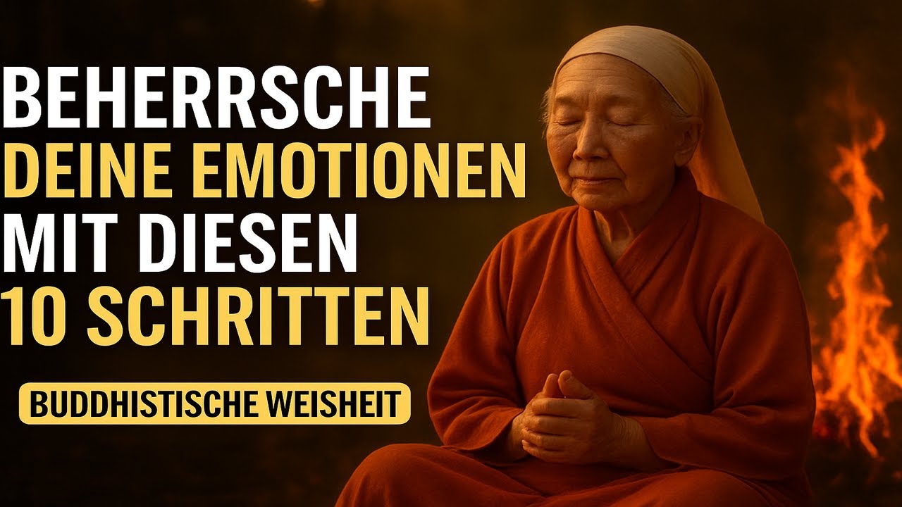10 Buddhistische Schritte, um Deine Emotionen zu Kontrollieren | Zen-Weisheit