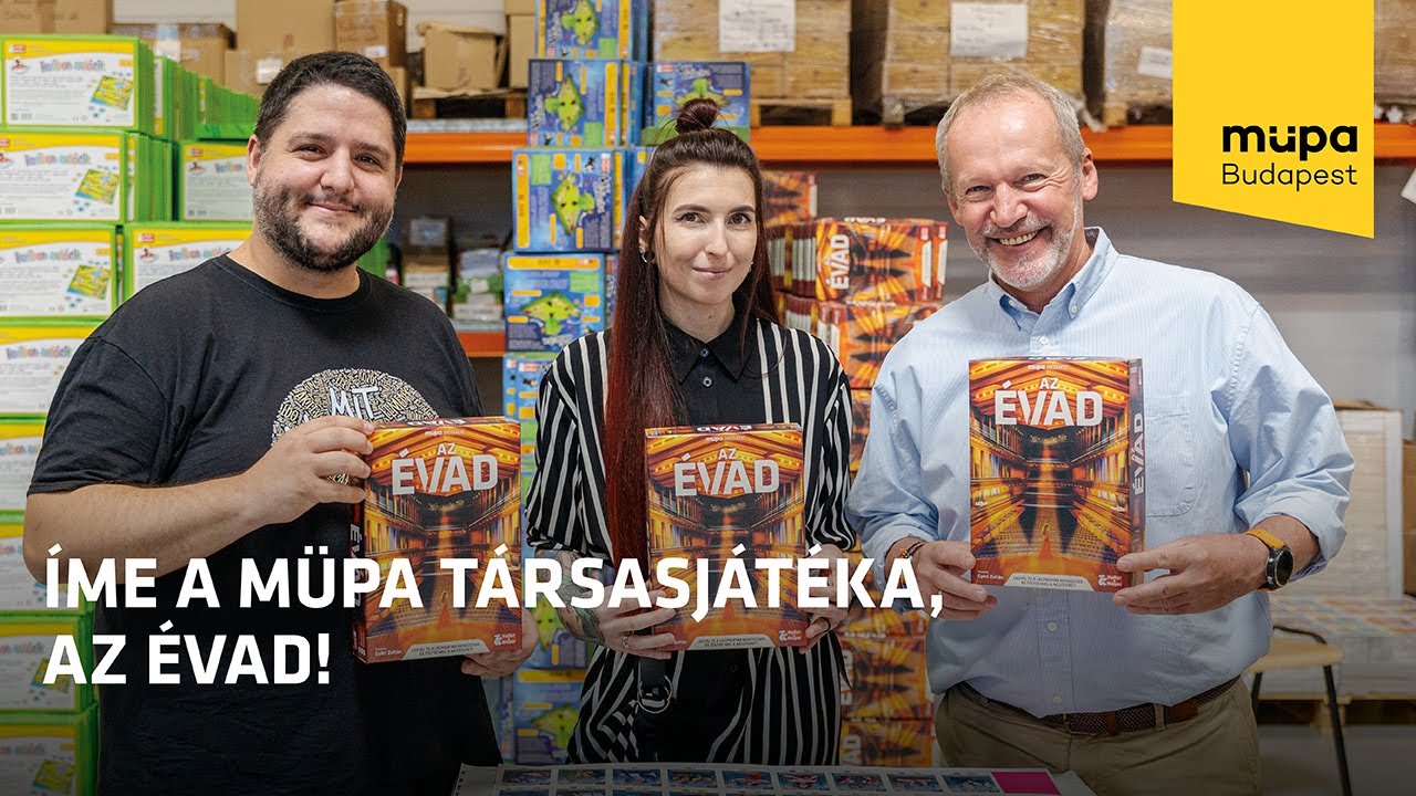 Íme a Müpa társasjátéka, AZ ÉVAD!