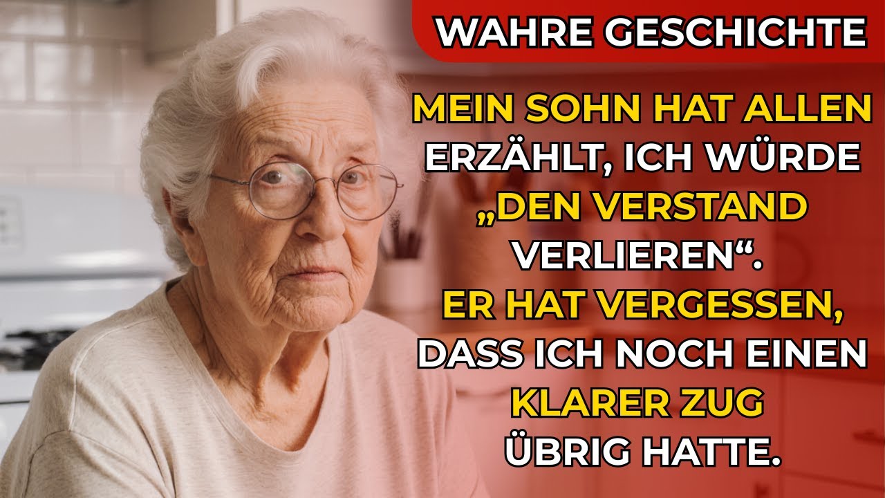 Mein Sohn sagte, ich würde 