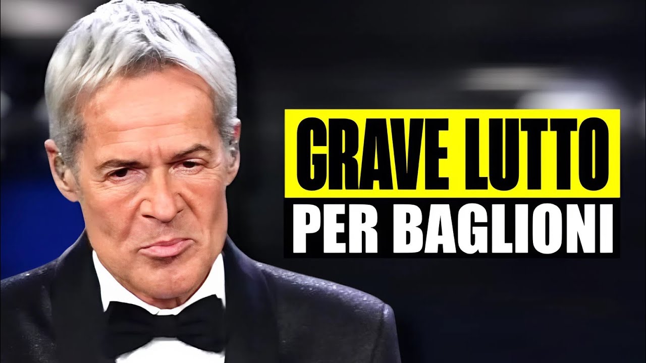 GRAVE LUTTO PER CLAUDIO BAGLIONI: IL TRISTE ANNUNCIO ARRIVATO POCO FA