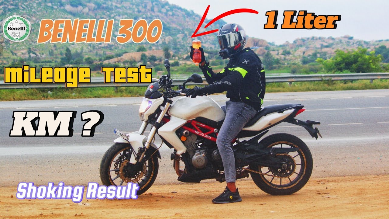 Benelli 300 Mileage Test | 1 Liter mileage Test  |shoking Result 😱🔥