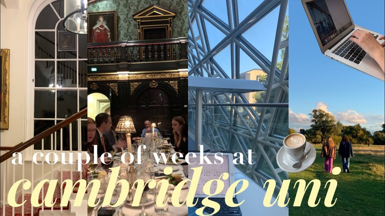 CAMBRIDGE UNI VLOG | studying, grantchester, law library, vamps at the union, jazz night 🦋🥂