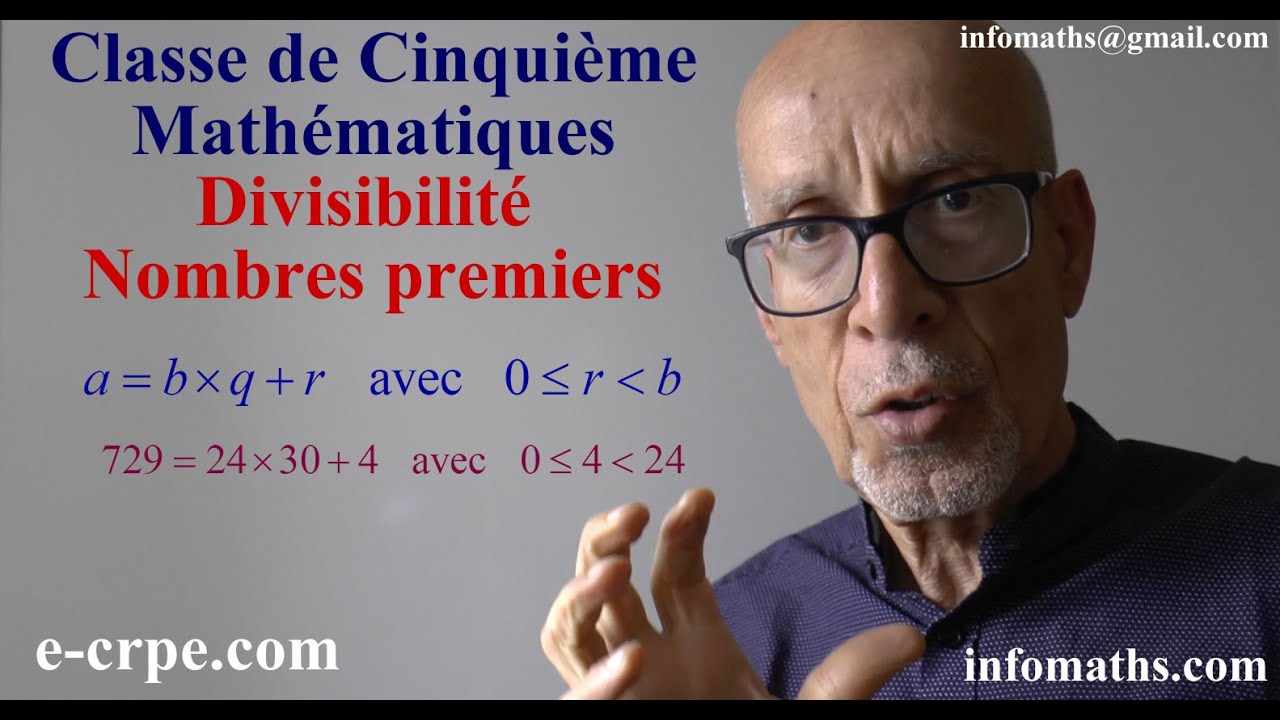 MATHS EN CINQUIÈME. DIVISIBILITÉ ET NOMBRES PREMIERS