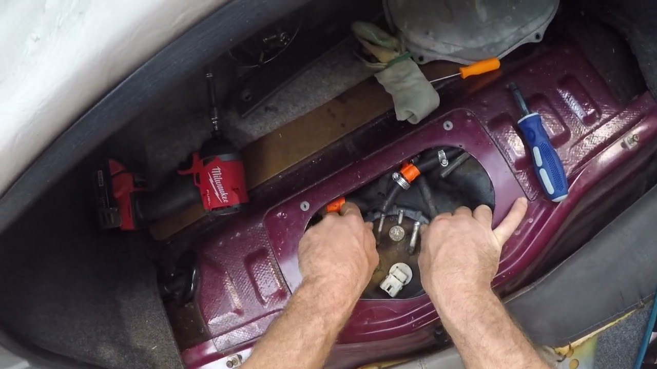 Subaru svx fuel pump removal in 6 minutes