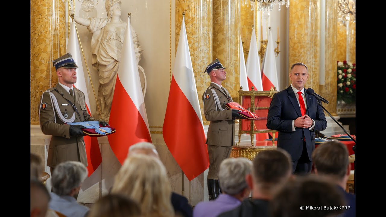 Inwestytura Karola Nawrockiego na Wielkiego Mistrza Orderu Orła Białego i Orderu Odrodzenia Polski