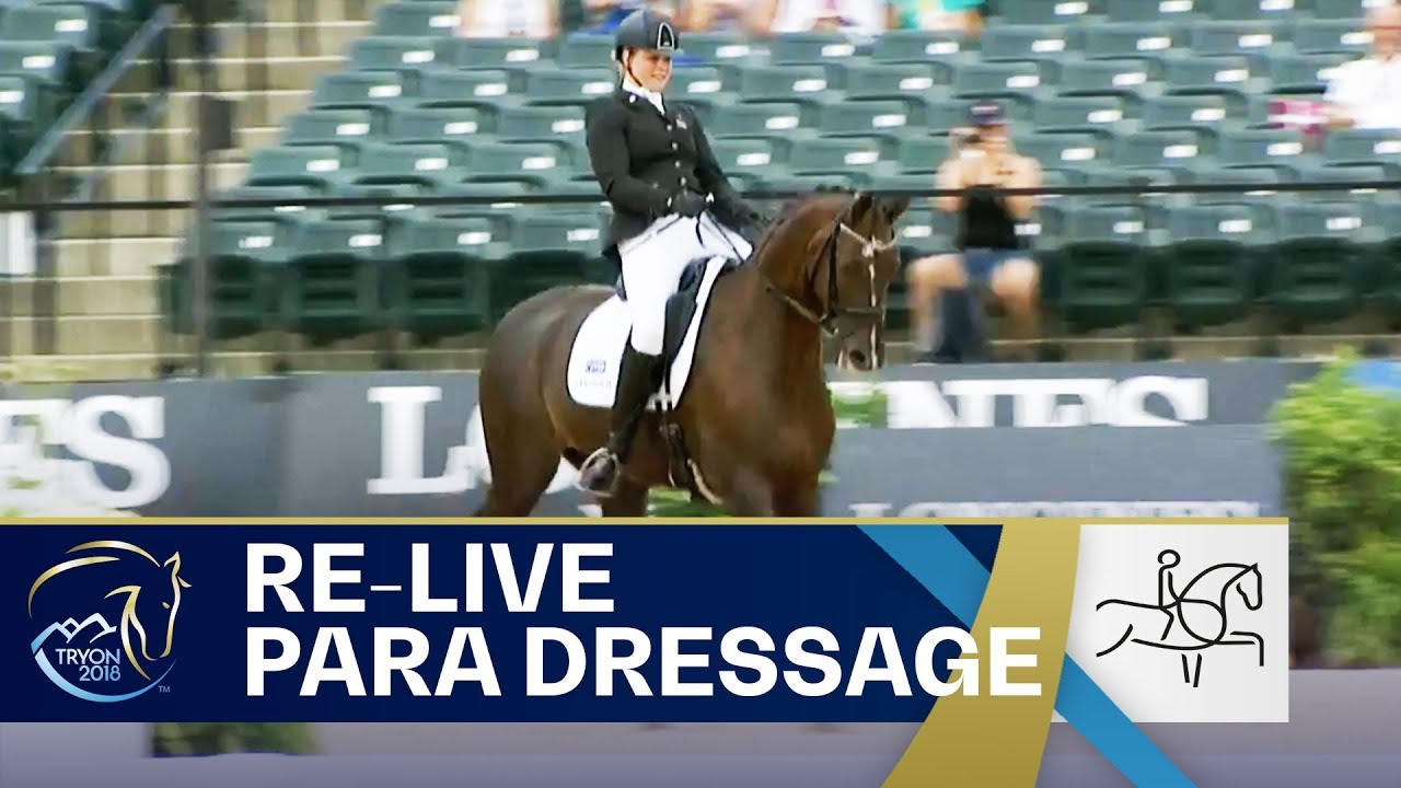 RE-LIVE Para-Dressage &ndash; Grade III Individual | FEI World Equestrian Games 2018