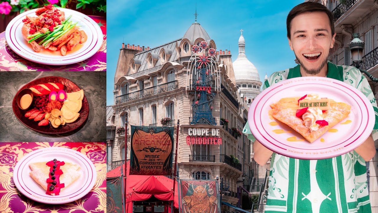 I ate EVERYTHING in Ministry of Magic at Universal Epic Universe