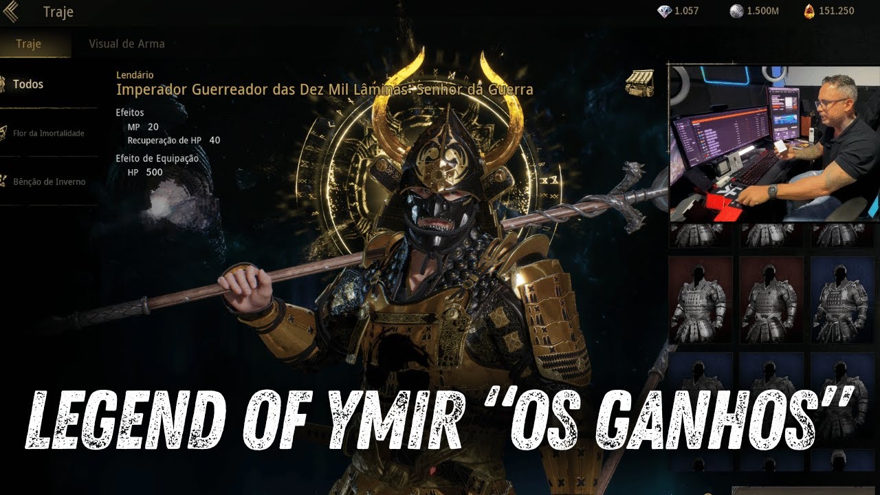 LEGEND OF YMIR - APENAS UM BOM BATE PAPO - SUA OPINI&Atilde;O &Eacute; MAIS IMPORTANTE QUE O PR&Oacute;PRIO V&Iacute;DEO
