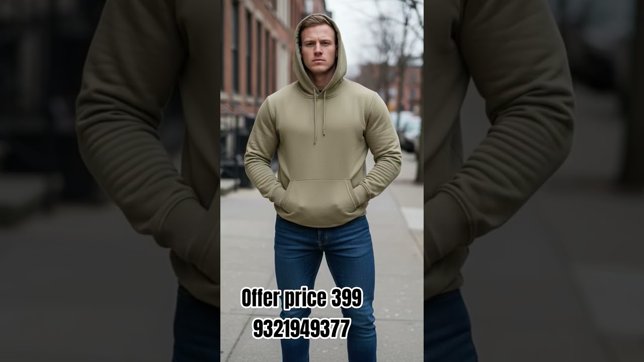 "Minimal look. Maximum comfort. Elevate your street style with this premium hoodie."