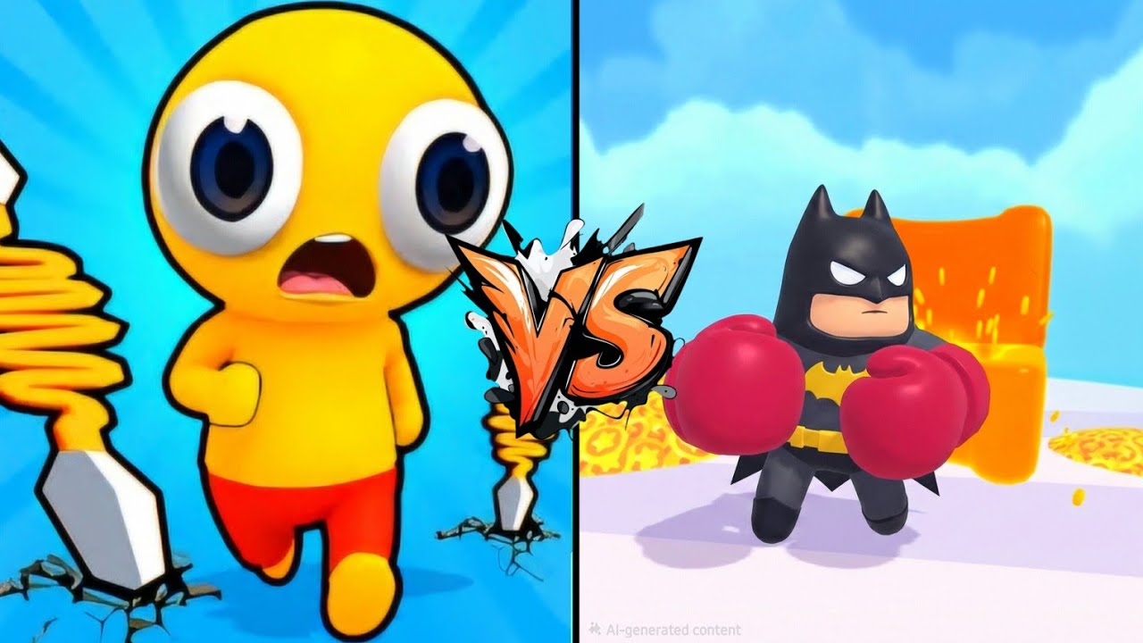 🔥 Spring Spear vs Join Blob Clash  | Hard Level Challange | Full Gameplay 🔥🎮
