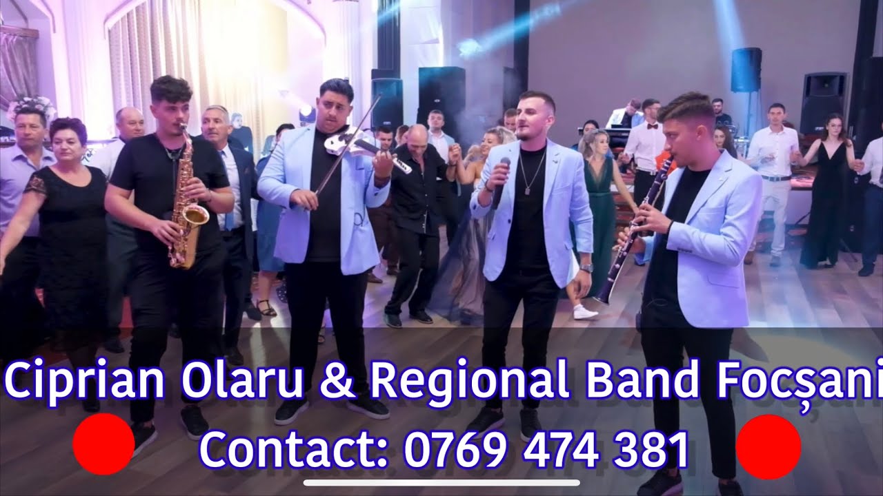 ❌Ciprian Olaru ❌Regional Band Focșani - ‼️Colaj hore de nunta 2023‼️Oana și Andrei 🛑