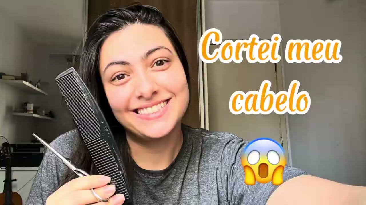 Cortei meu cabelo em casa. Será que deu certo?
