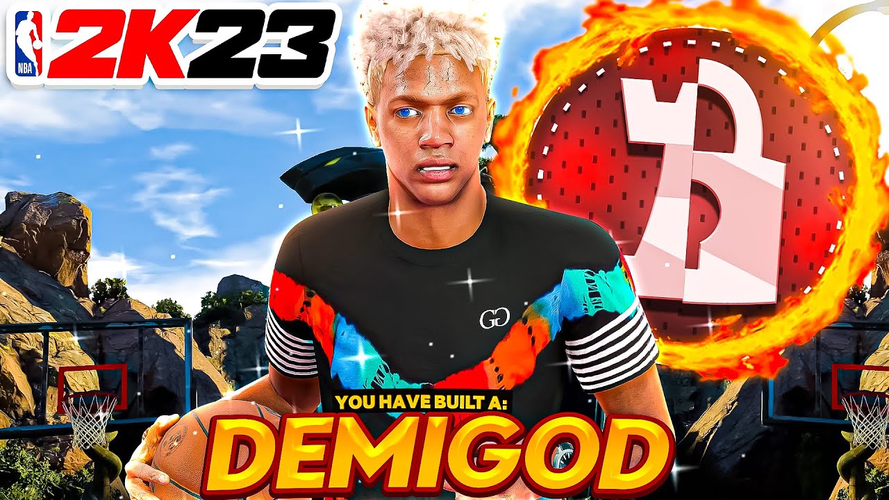 BREAKING NBA2K23 AGAIN! 6'7 2-WAY POINT FORWARD - THE REAL DEMIGOD BUILD