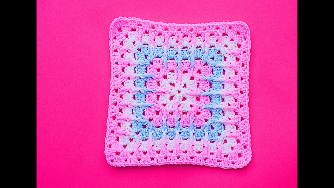 Вязание крючком квадратное для одеял очень легкое @Majovel crochet