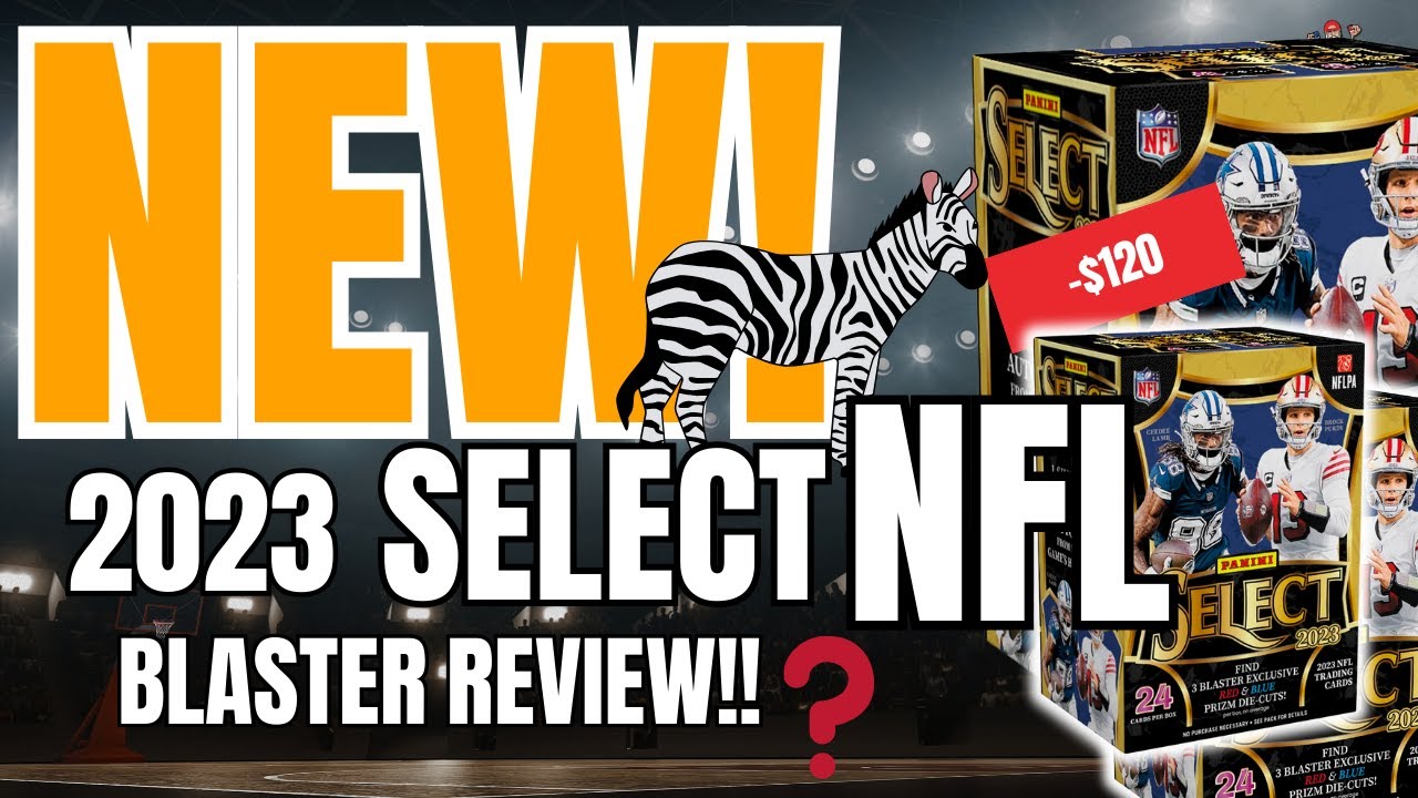 CASE HIT!! 🚨2023 SELECT NFL FOOTBALL BLASTERS ARE 🔥