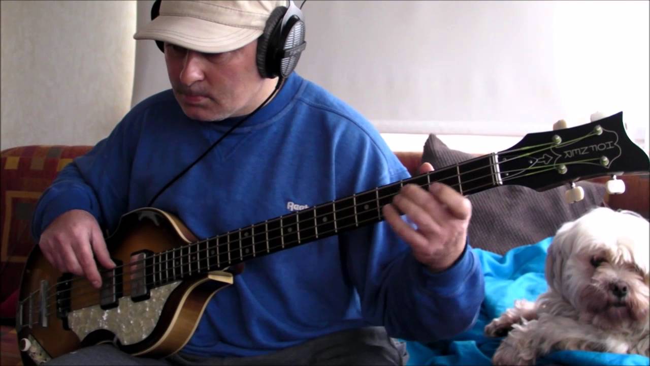 Guitar man on Hofner german 61 'cavern' bass