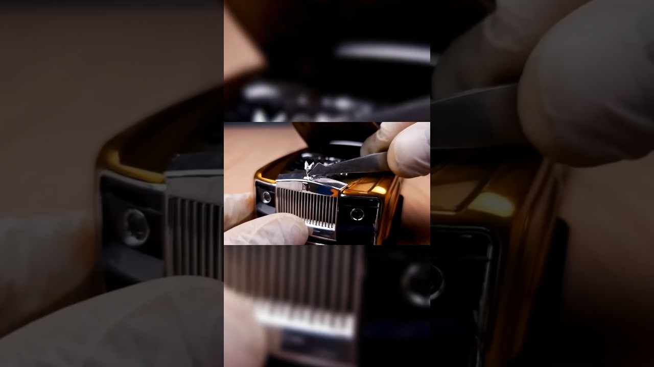Rolls-Royce Sweptail Full Restoration | 24-karat Synthetic Gold Plating