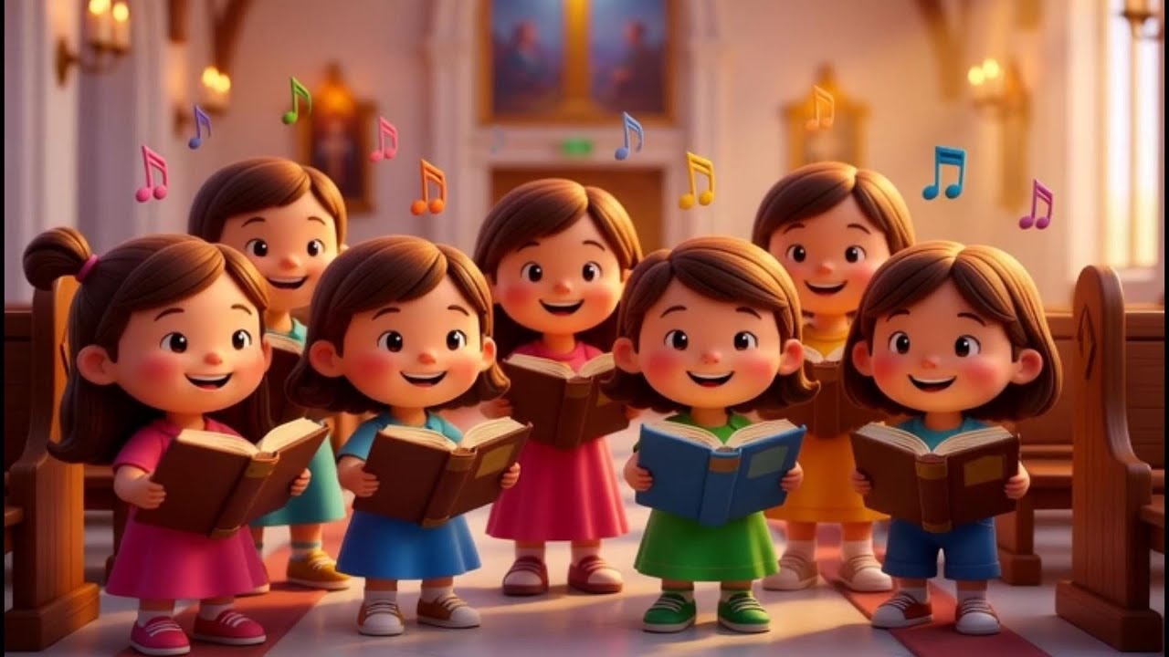 OPEN THE BIBLE -- Jesus Loves Us "KABUBOO NURSERY RHYMES – WHERE A LOVING NEW YEAR BEGINS "