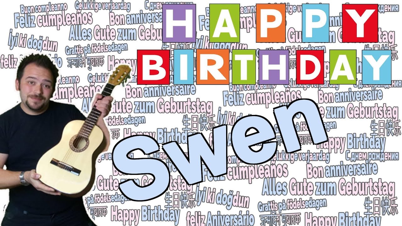 🎉 Happy Birthday Swen - Das Geburtstagslied für Swen 🎉