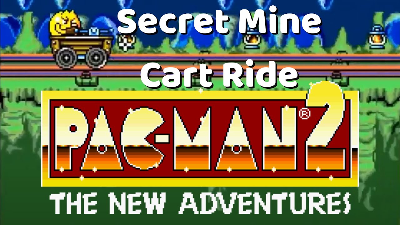 Pac-Man 2: The New Adventures (Sega Genesis) - Secret Mine Cart Ride Clip