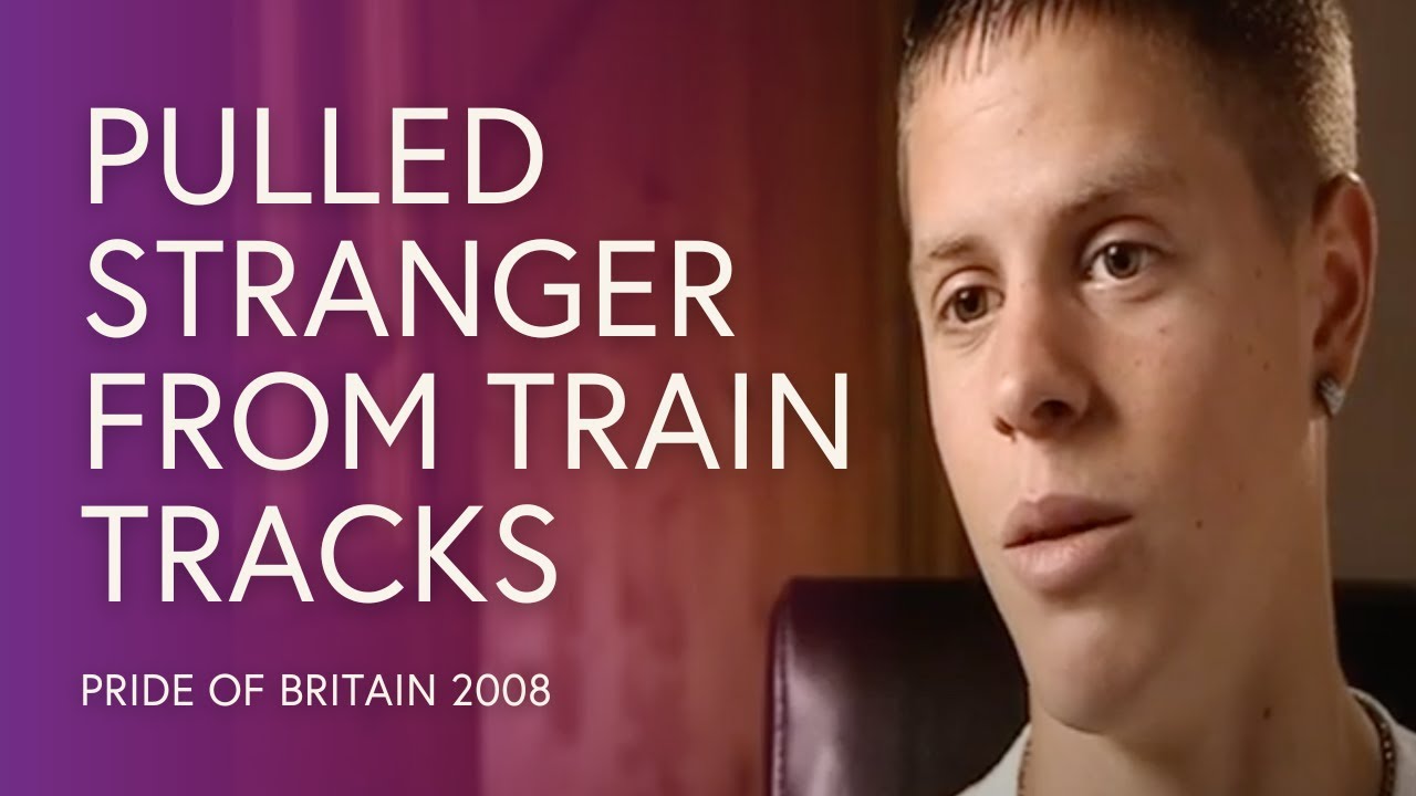 Carl Duval: Teenager Jumps on Railway Line to Save a Stranger | Pride of Britain 2008