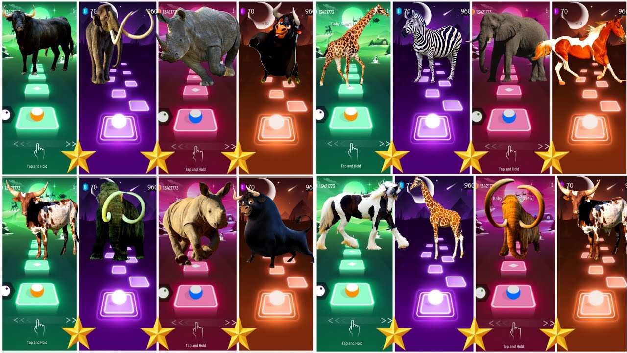 🐄Funny Cow🆚🐘Funny Elephant🆚🦓Funny  Zebra🆚🐎Funny Horse✨🎶 who is best?👍#coffindance  #tileshop