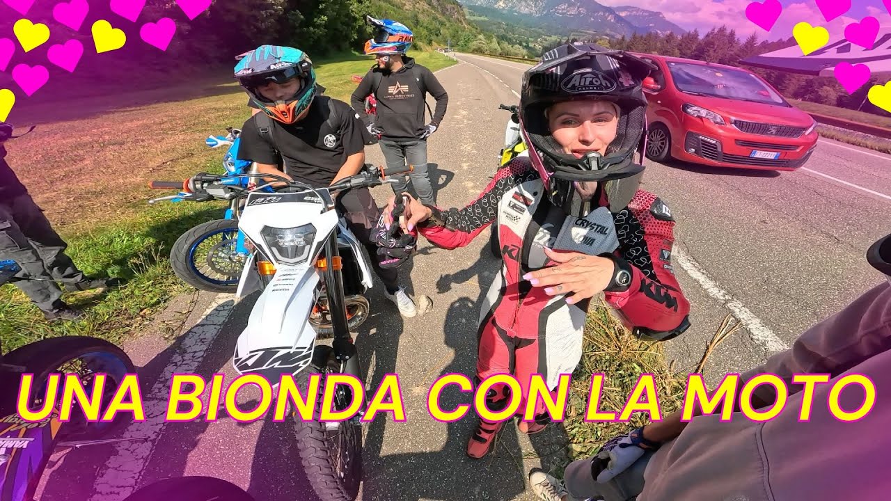 MI SONO INNAMORATO DI LEI 😍😍| RAGAZZA CON IL KTM IN TRENTINO