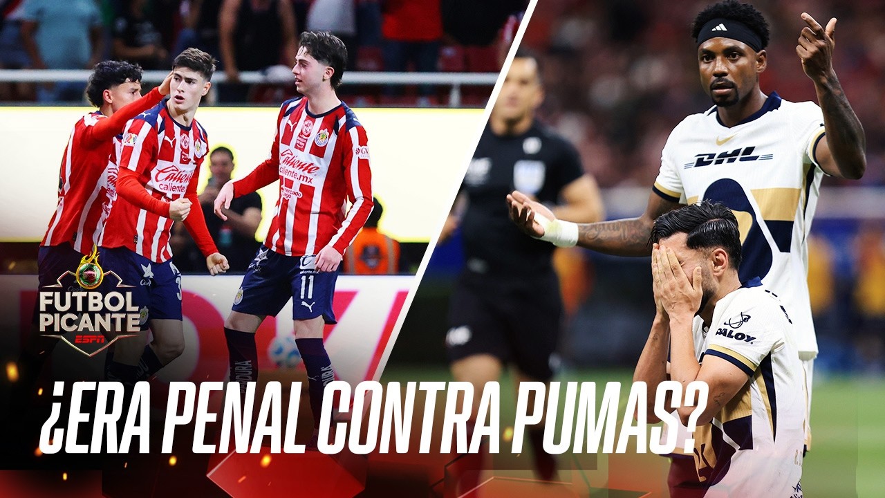 CHIVAS vs PUMAS: &iquest;Fue JUSTO el EMPATE de &Uacute;LTIMO MINUTO? | Futbol Picante