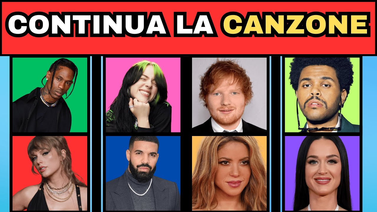 CONTINUA LA CANZONE 🎵 | Finish the Lyrics! 🔴 | SIUM QUIZ 🇮🇹