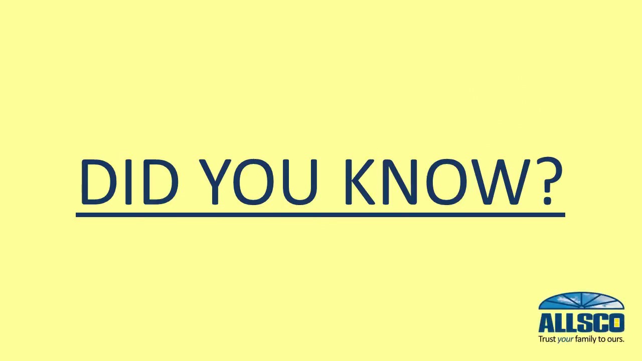 Did You Know? Allsco windows come standard with Roto Hardware