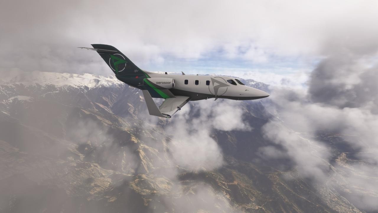 Flight Simulator 2024: Landing at Dharamshala, India (VIGG) with the FlightFX Hondajet