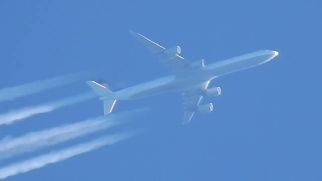 Lufthansa | A340 Compilation 2024 | High altitude plane spotting