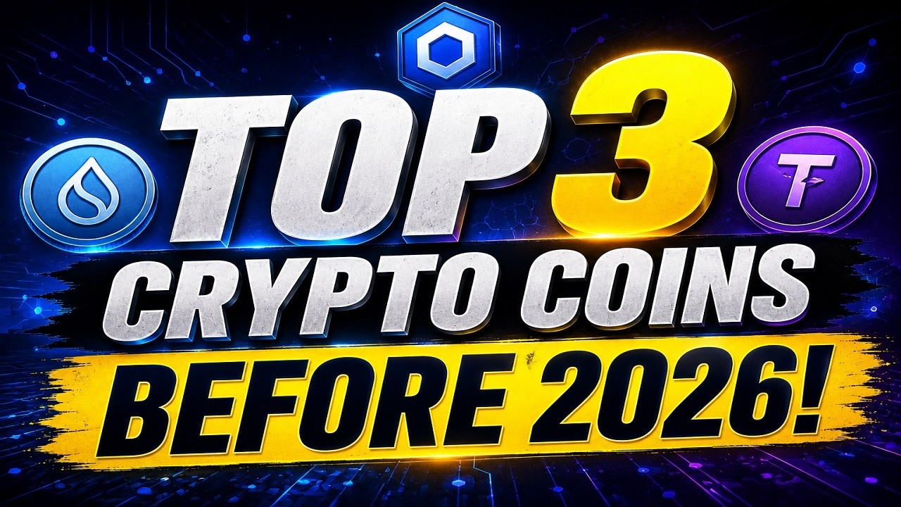 Top 3 Crypto Coins to Buy Before 2026 🚀 (Huge Growth Potential)