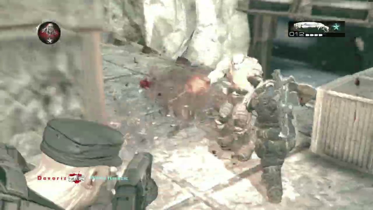My Fan Boy (Devoriz) Gets Violated on Gold Rush - Gears of War 2 - Guardian Gameplay Part 25