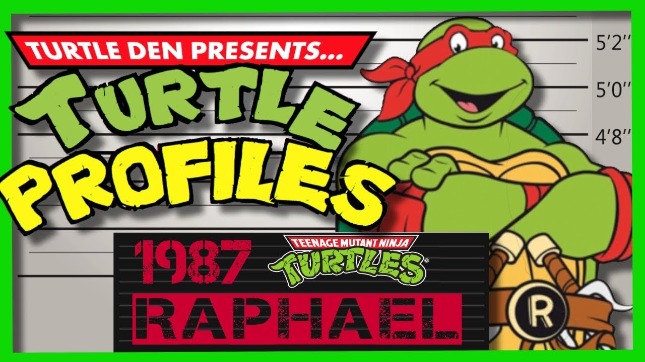 Рафаэль (1987) — телешоу TMNT | ПРОФИЛЬ ЧЕРЕПАШЕК-НИНДЗЯ
