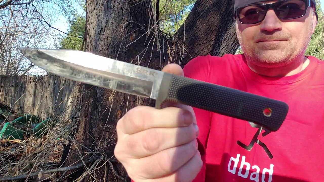 Cold Steel SRK knife review